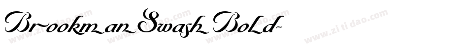 BrookmanSwash Bold字体转换 BrookmanSwash Bold字体转换